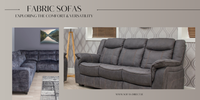 Exploring the Comfort and Versatility of Fabric Sofas: A Perfect Choice of Sofas Ireland.