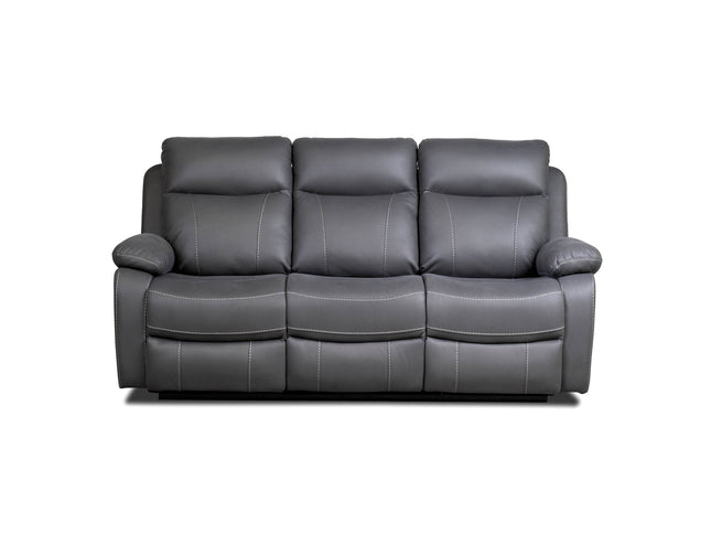 Cambridge Fabric Grey Recliner Sofas