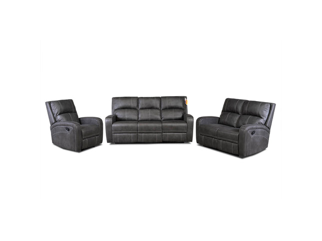 Galway Gunmetal Grey Recliner Sofas