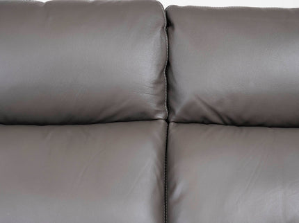 Leather 3 seater power recliner sofa, USB charging points