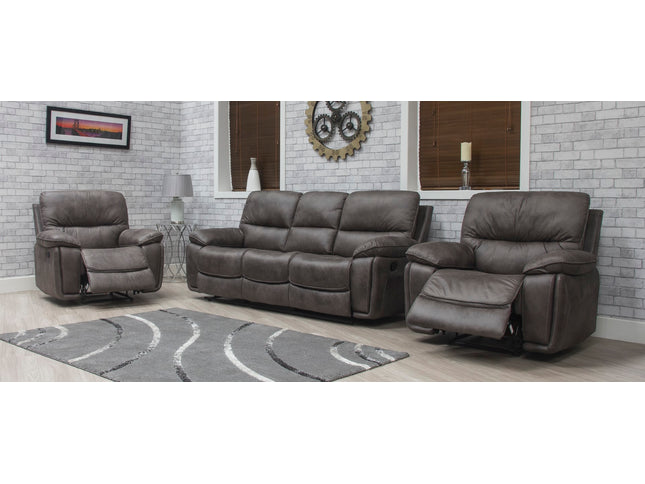 Detroit Sofas Grey Fabric
