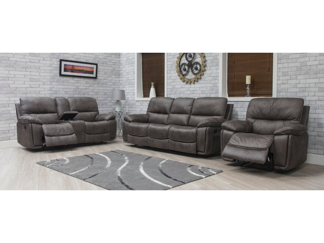 Detroit Sofas Grey Fabric