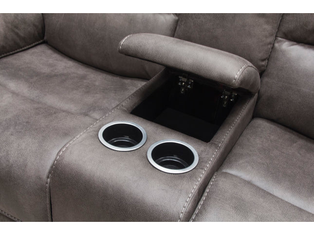 Detroit Sofas Grey Fabric