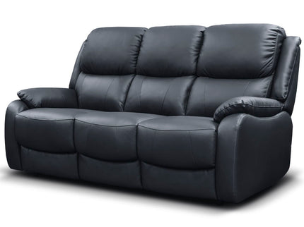 Parker Leather Sofas - Black