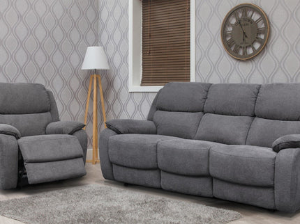 Parker Fabric Sofas - Colour Grey