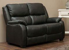 Parker Leather Sofas - Black