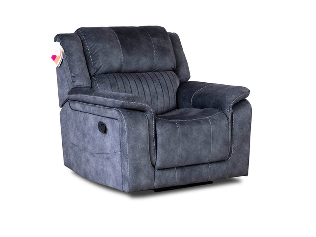 Platina Dark Grey Recliner Sofas