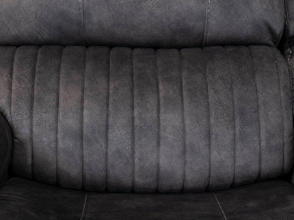 Platina Dark Grey Recliner Corner Sofas