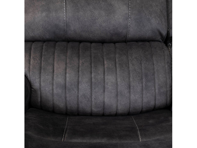 Platina Dark Grey Recliner Corner Sofas