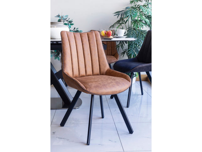 Extendable dining table with chairs