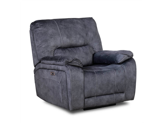 Hamilton Dark Grey Manual Recliner Sofas