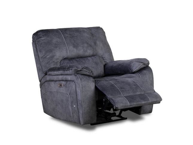 Hamilton Dark Grey Manual Recliner Sofas