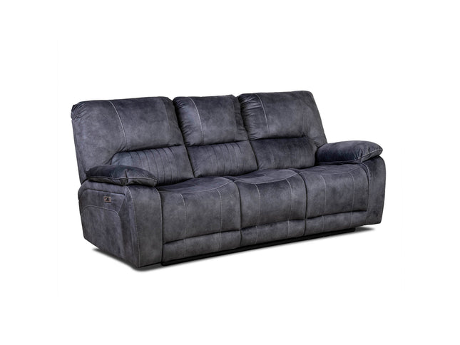 Hamilton Dark Grey Manual Recliner Sofas
