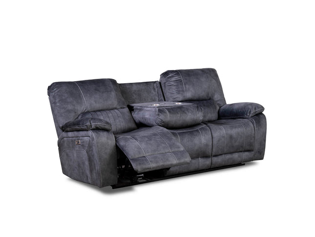 Hamilton Dark Grey Manual Recliner Sofas