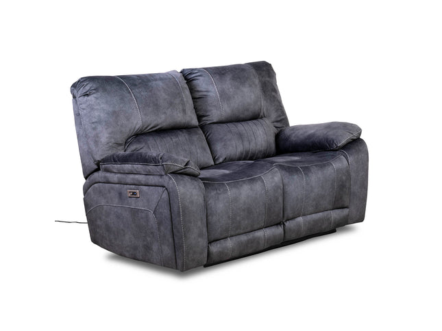 Hamilton Dark Grey Manual Recliner Sofas