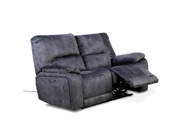 Hamilton Dark Grey Manual Recliner Sofas