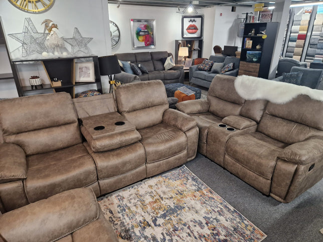 Detroit Sofas Light Tan Fabric