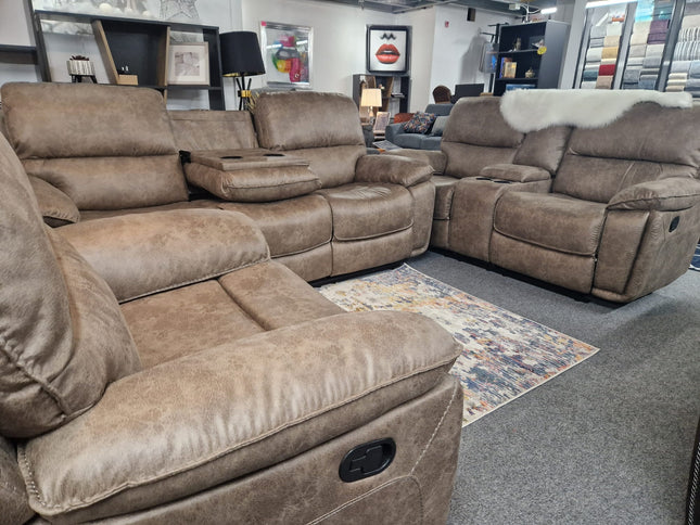 Detroit Sofas Light Tan Fabric