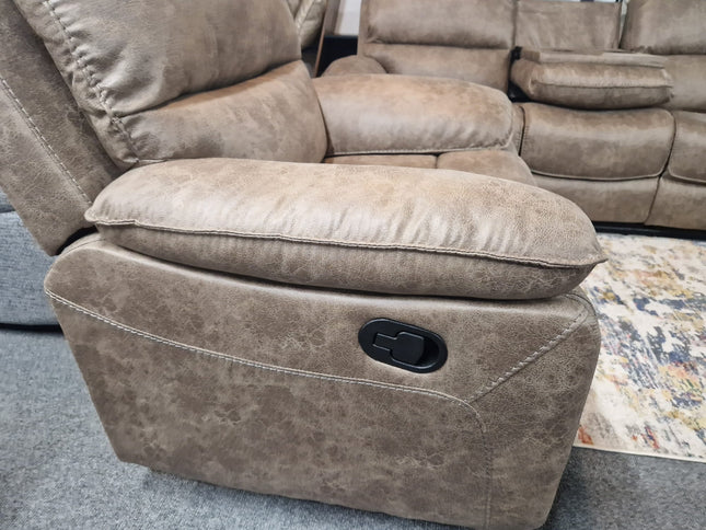 Detroit Sofas Light Tan Fabric