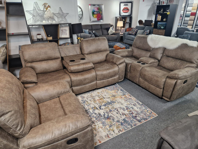 Detroit Sofas Light Tan Fabric
