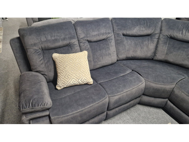 Shannon Grey Recliner Corner Sofas