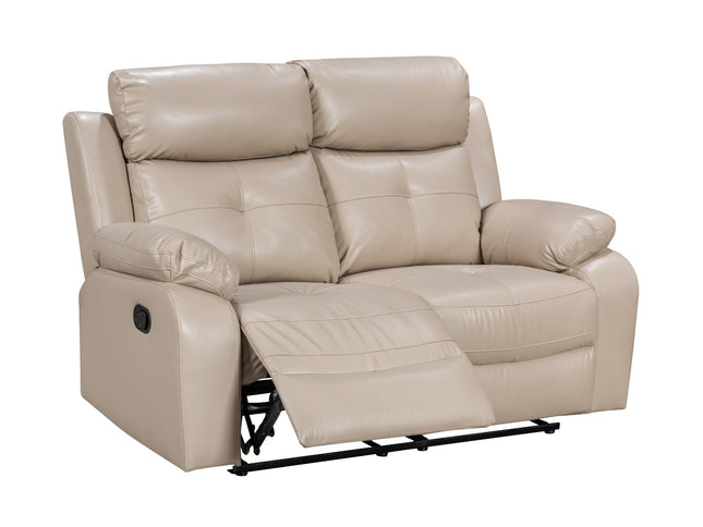 Lisbon Leather Reclining Sofas - Cappuccino