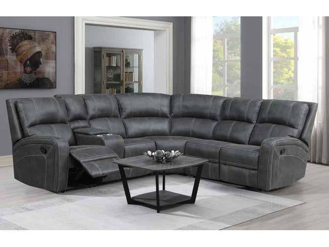 Galway Gunmetal Grey Recliner Sofas