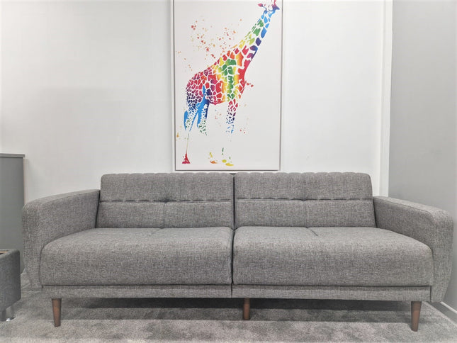 Paris Sofa Bed Grey 3 Seater