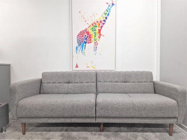 Paris Sofa Bed Grey 3 Seater