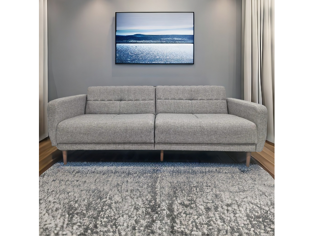 Paris Sofa Bed Grey 3 Seater