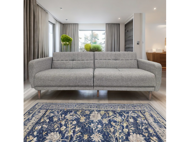 Paris Sofa Bed Grey 3 Seater
